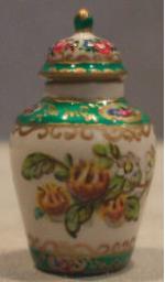 English Fruit Parsimmon Temple Jar by christopher Whitford